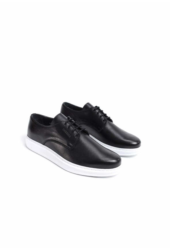 Chekich CH003 BT Men's Shoes Genuine Leather BLACK