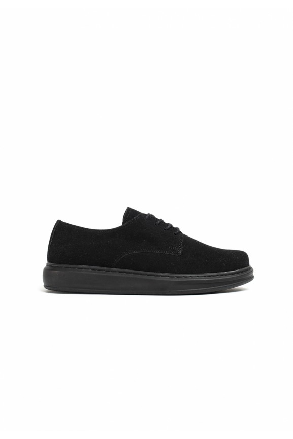 Chekich CH003 Suede BT Men's Shoes BLACK