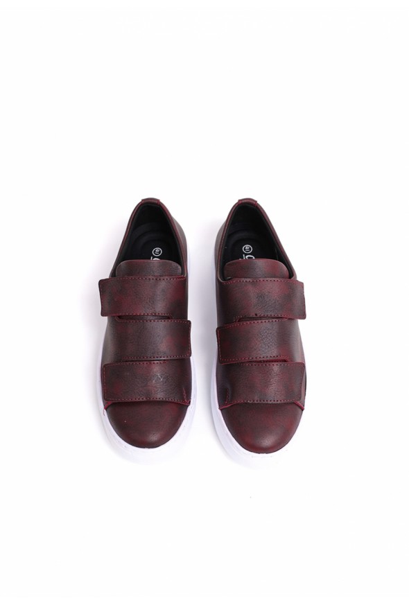 Chekich CH007 BT Men's Shoes BURGUNDY