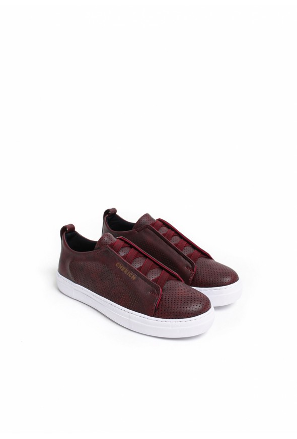 Chekich CH011 BT Women's Shoes BURGUNDY