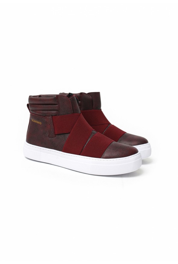 Chekich CH023 BT Men's Boots BURGUNDY