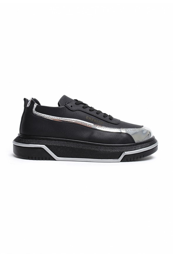 Chekich CH041 ST Men's Shoes BLACK / SILVER