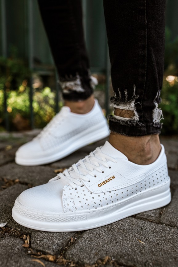 Chekich CH043 BT Men's Shoes WHITE