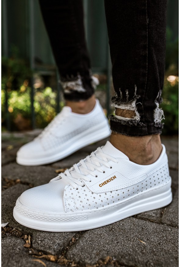 Chekich CH043 BT Men's Shoes WHITE