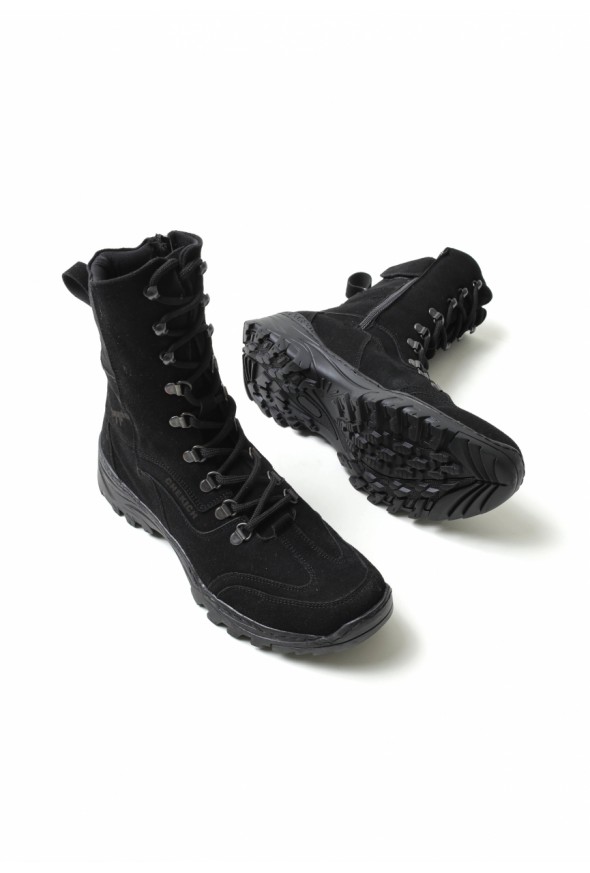 Chekich CH051 Suede ST Men's Boots BLACK