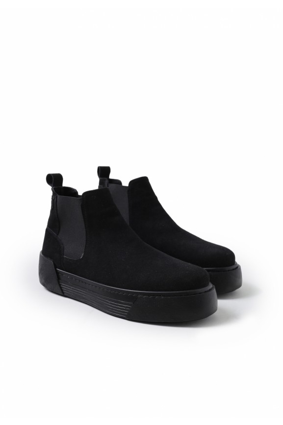 Chekich CH069 Suede Men's Boots BLACK