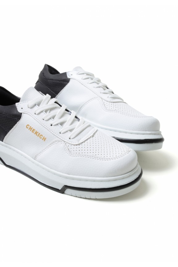 Chekich CH075 Ipekyol BT Men's Shoes WHITE BLACK