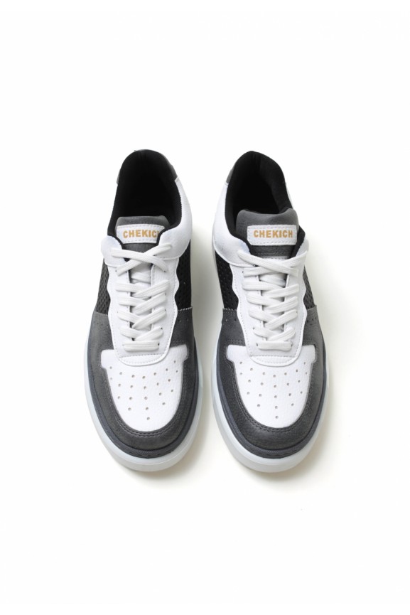 Chekich CH109 BT Men's Shoes ANTHRACITE / WHITE / BLACK
