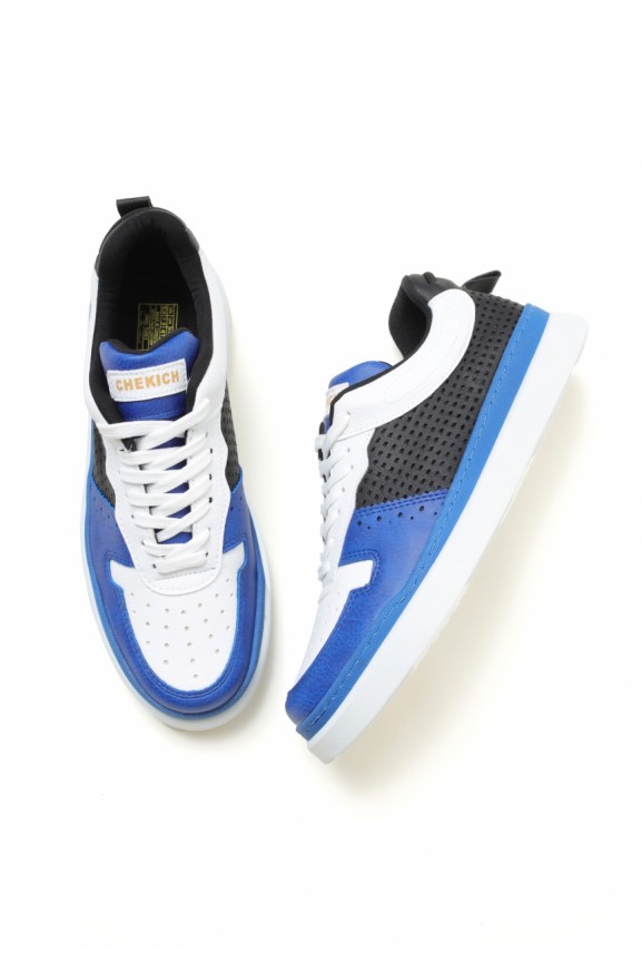 Chekich CH109 BT Men's Shoes SAX BLUE / WHITE / BLACK